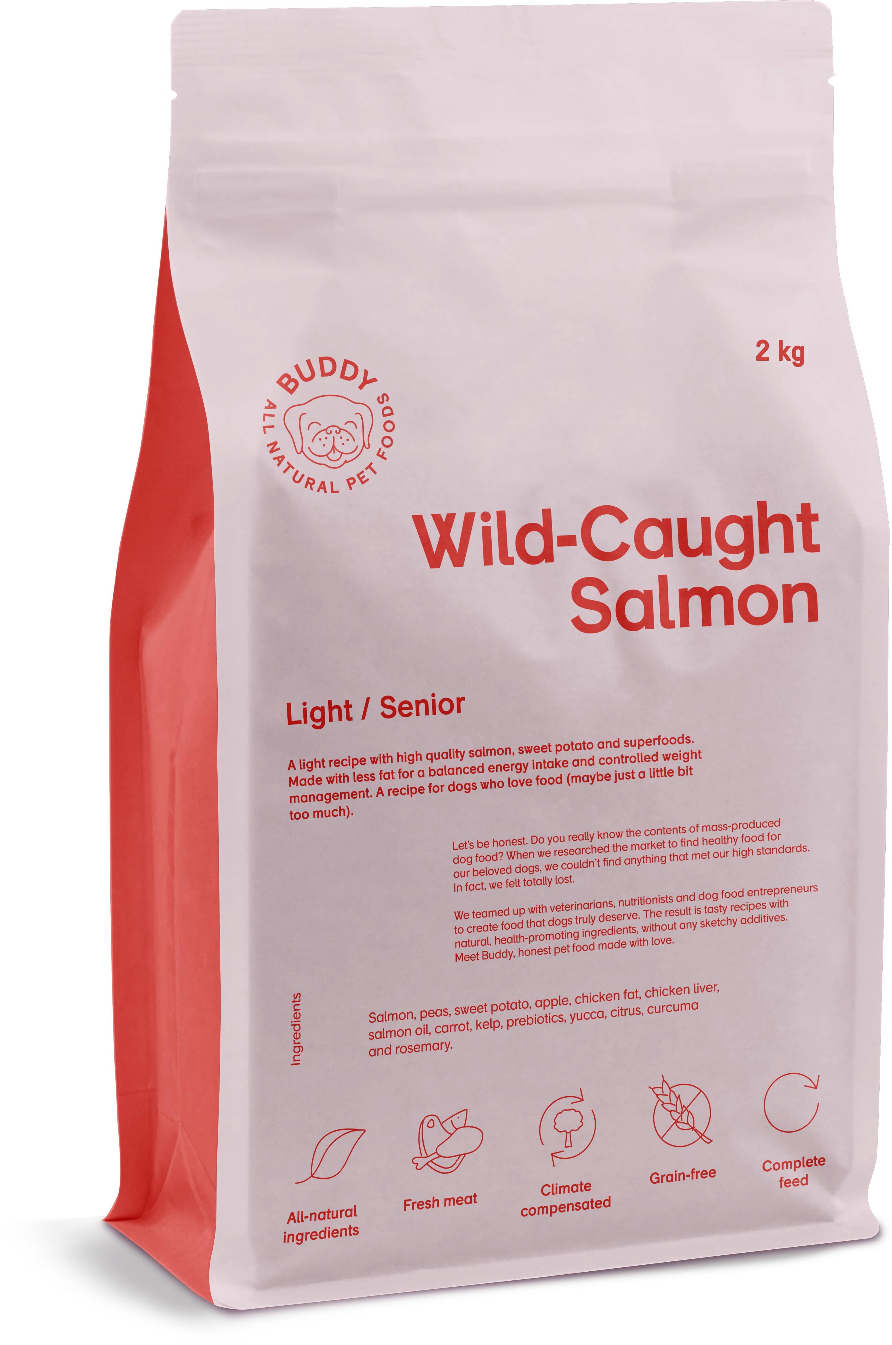 Finest Petfoods - Buddy Vildfångad lax 2 kg