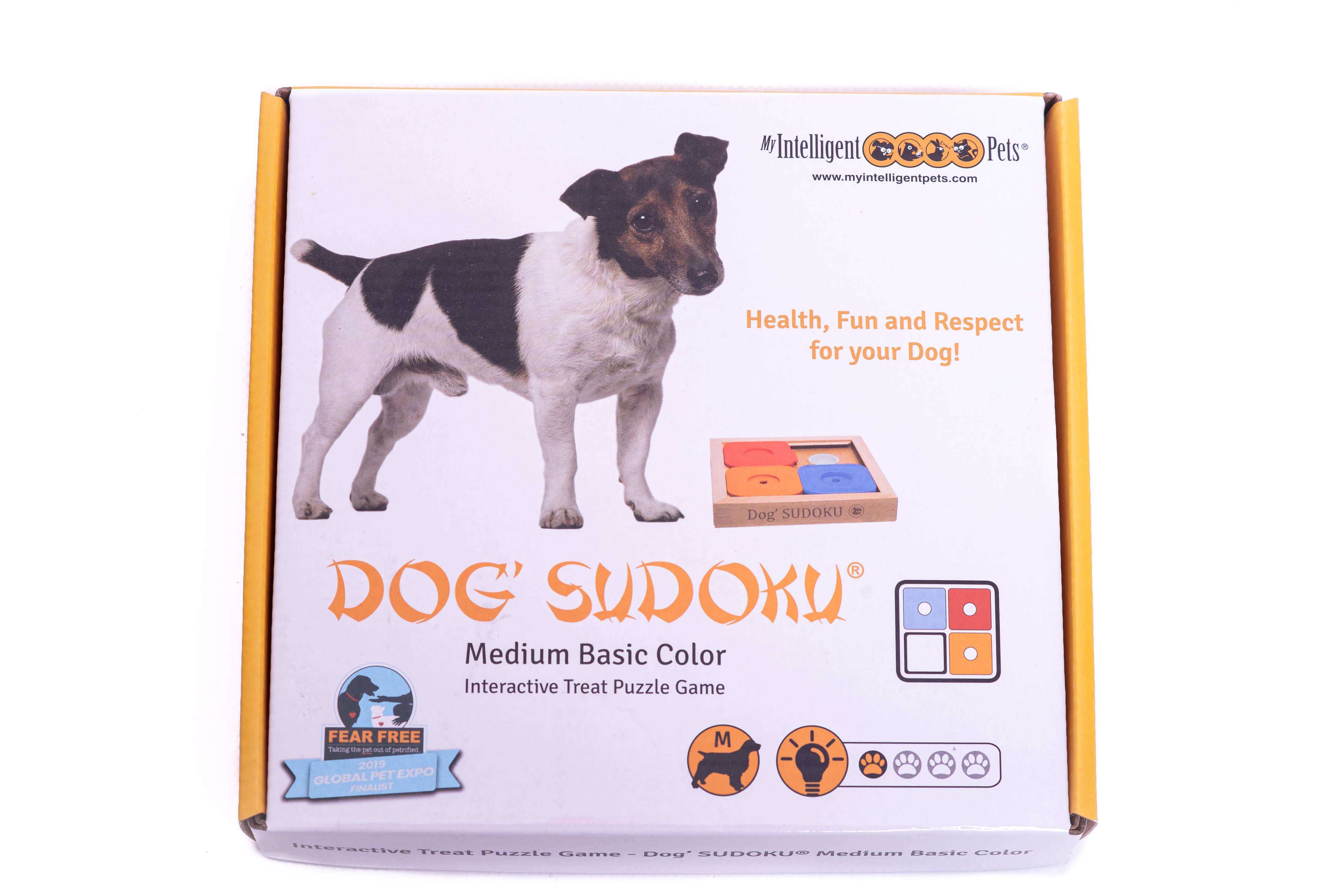 My Intelligent Dogs - SUDOKU Medium Basic Färg - intelligent husdjurspussel