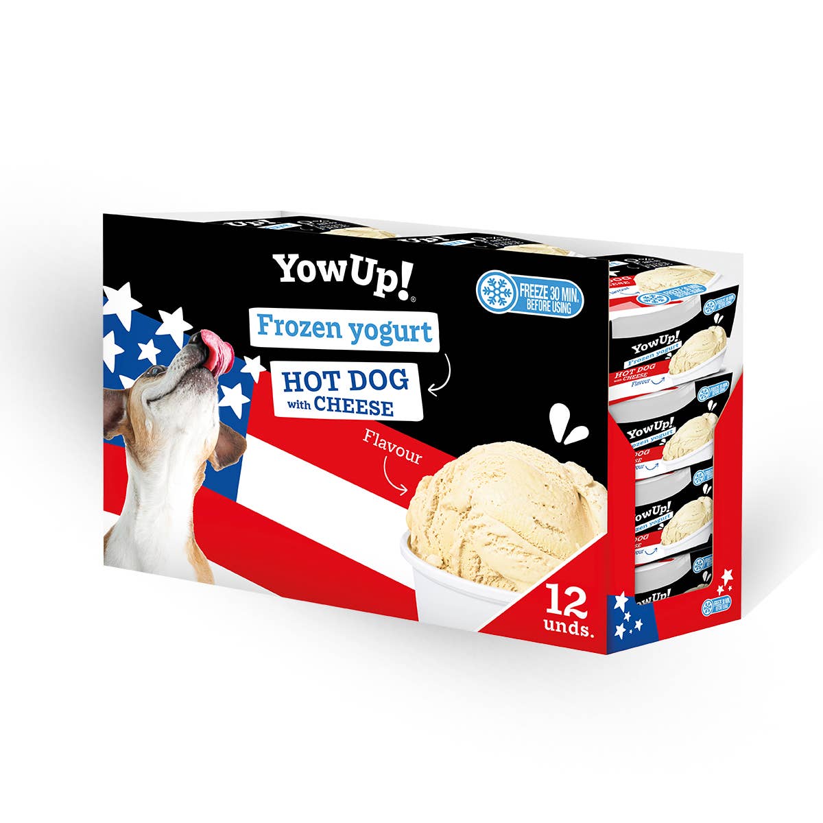 YowUp! Frozen Yogurt Hot Dog & Cheese – yoghurtglass