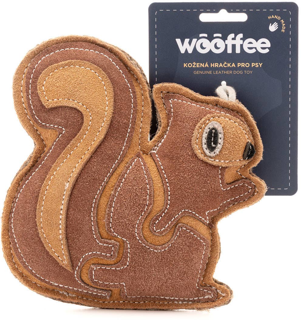 Wooffee - Wooffee läderbrun ekorre