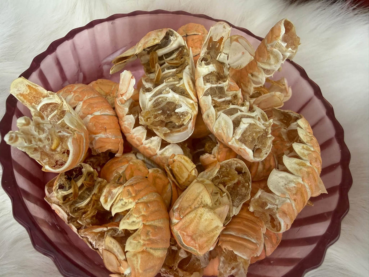 Torkade kräftor 50 g, Krispigt Premiumgodis