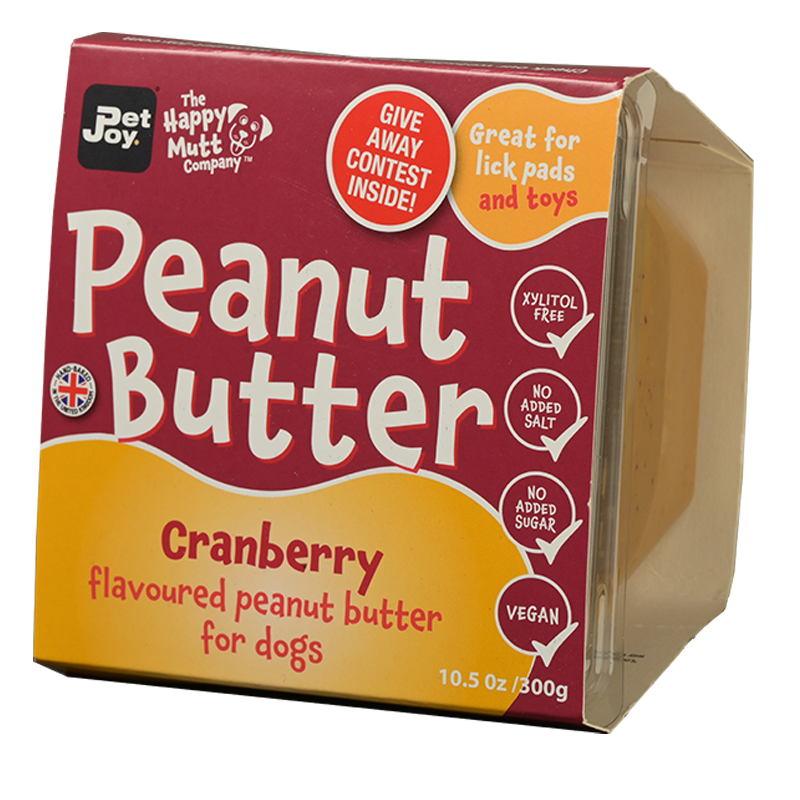 Pet-Joy Products - Pet Joy X Happy Mutt Jordnötssmör: Honung & Quinoa