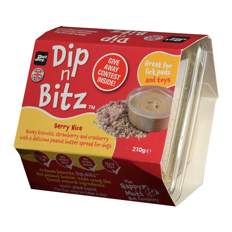 Pet-Joy Products - Pet Joy X Happy Mutt Dip N Bitz: Berry Nice