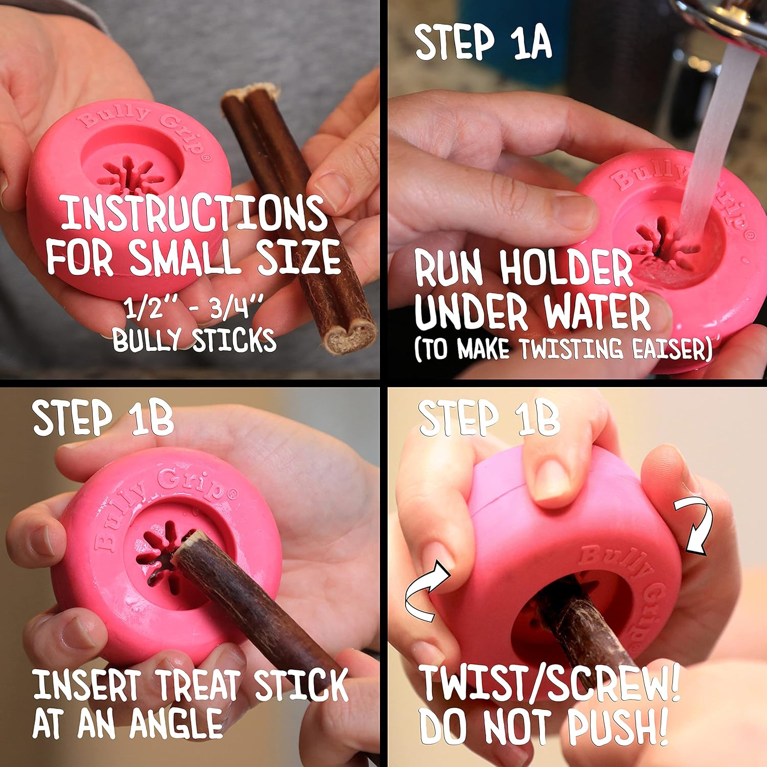 Tugghållare i slitstarkt naturgummi – Classic Small