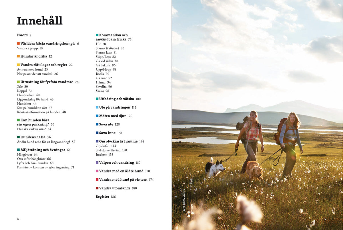 Vandra med Hund – Guide till vandring, tältliv & friluftsliv med hund