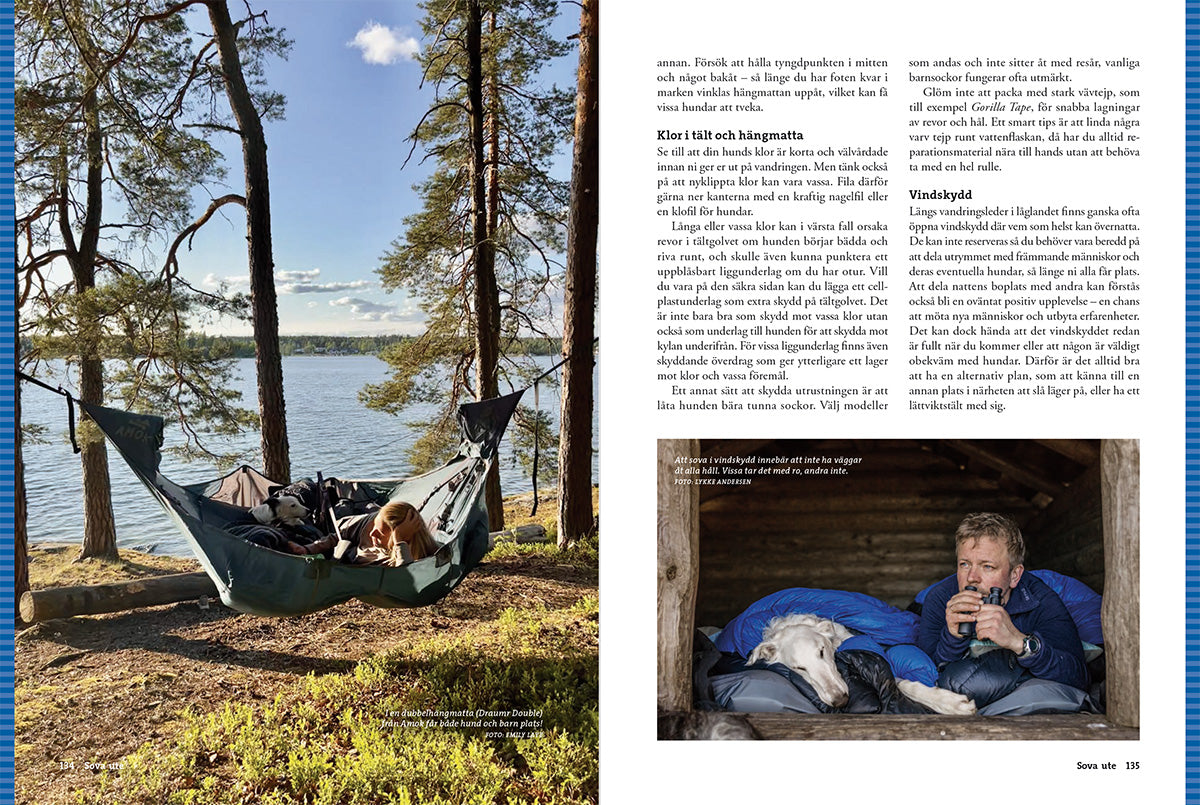 Vandra med Hund – Guide till vandring, tältliv & friluftsliv med hund