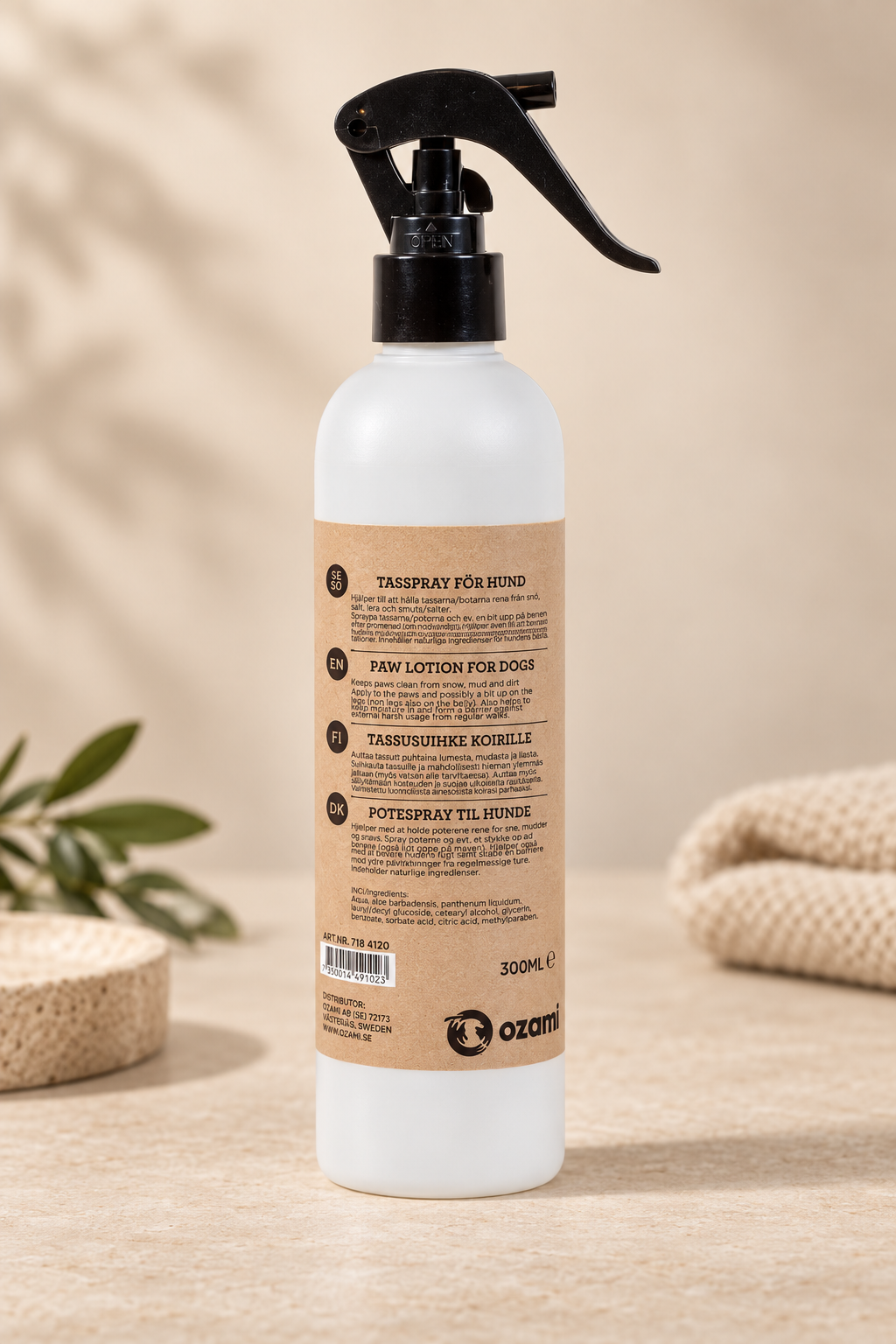 Ozami Vacker Tass Tasspray 300 ml – Kort datum 2026/09 | 50 % rabatt