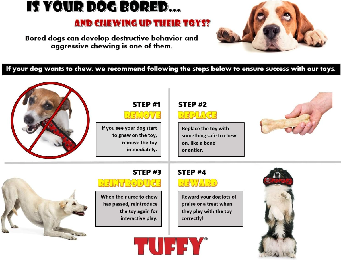 Tuffy Mega Oscar – Slitstark pipande hundleksak