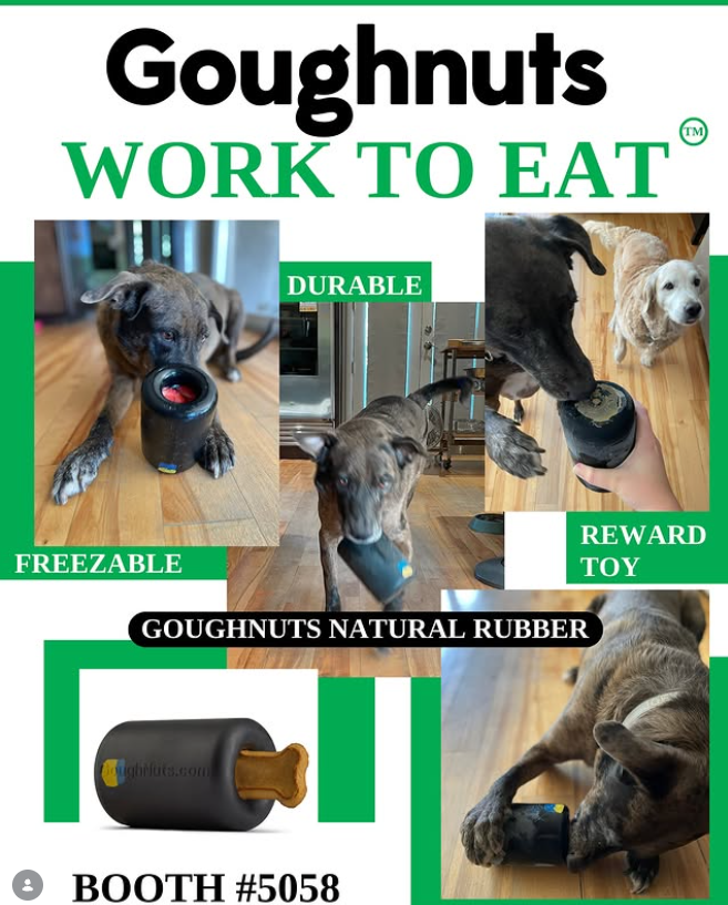 Goughnuts Work to Eat – Extremt tålig aktivitetsleksak med livstidsgaranti