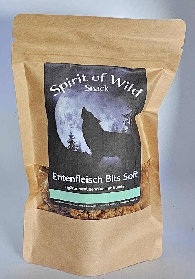 Spirit of Wild - Spirit of Wild Snack Ankköttbitar mjuka: 100g