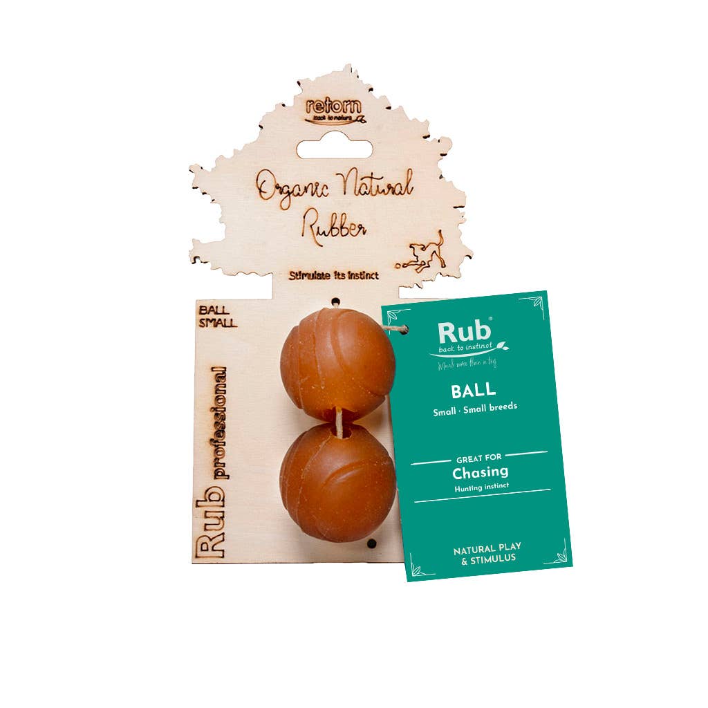 Gnugga bollen hund leksak: L