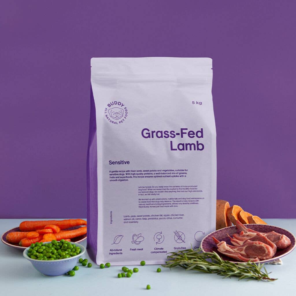 Finest Petfoods - Naturligt hundtorrfoder Buddy, gräsbetat lamm 2 kg