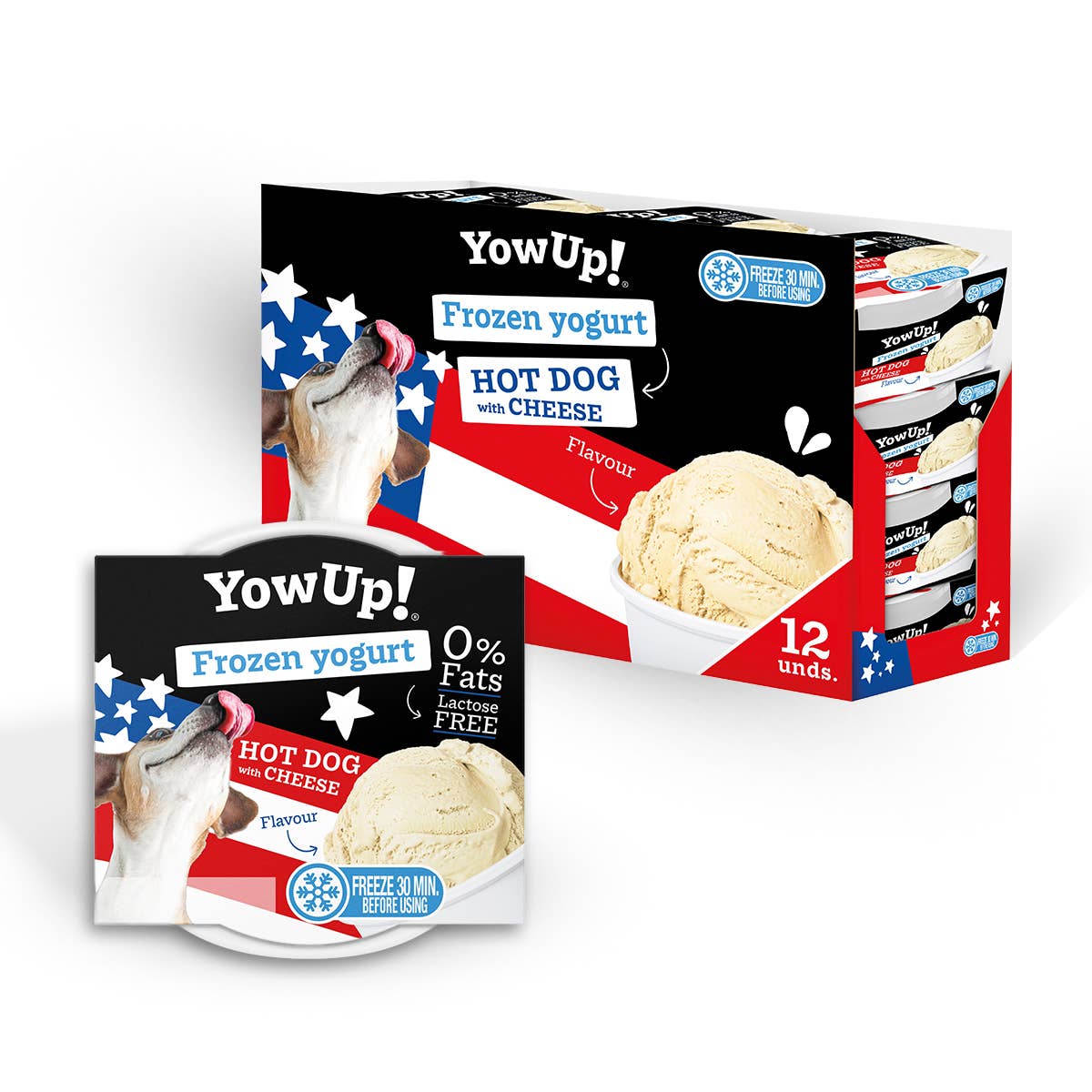 YowUp! Frozen Yogurt Hot Dog & Cheese – yoghurtglass