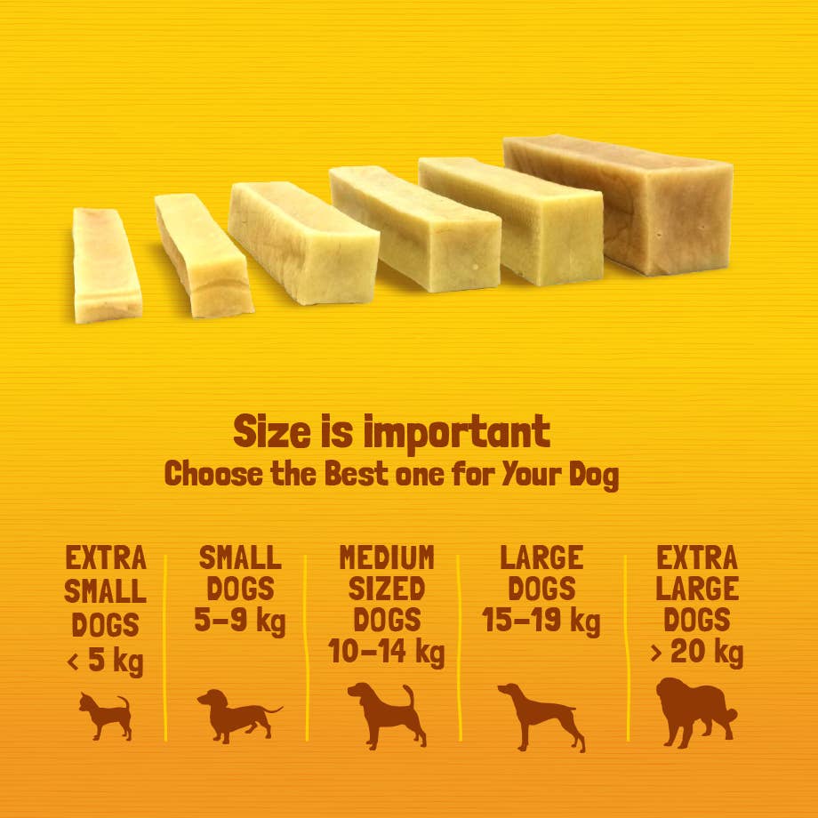 Yakost Himalaya Cheese Chew 180 g | Långvarigt Hundtugg