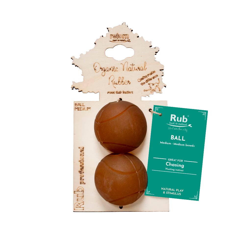 Gnugga bollen hund leksak: L