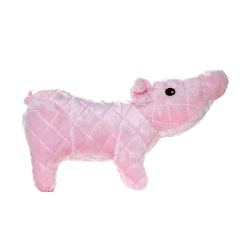Tuffy Mighty Series Farm Pig – slitstark plyschleksak för aktiv lek