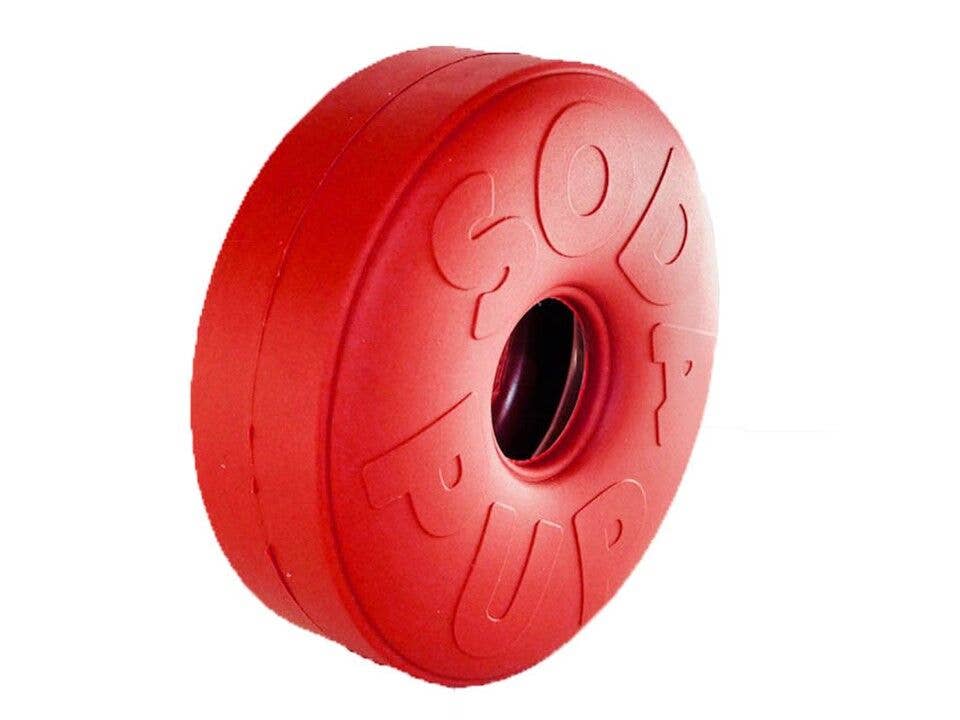 Life Saver – treat dispenser & tuggleksak – stor – röd