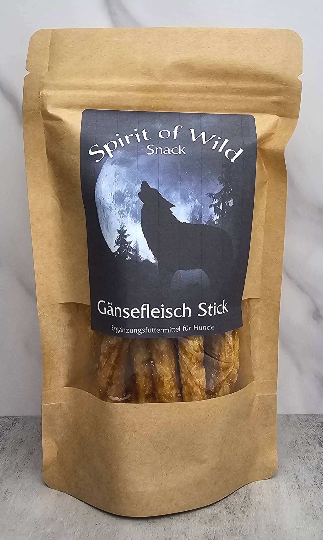 Spirit of Wild - Spirit of Wild mellanmål gåsköttpinne : 100g