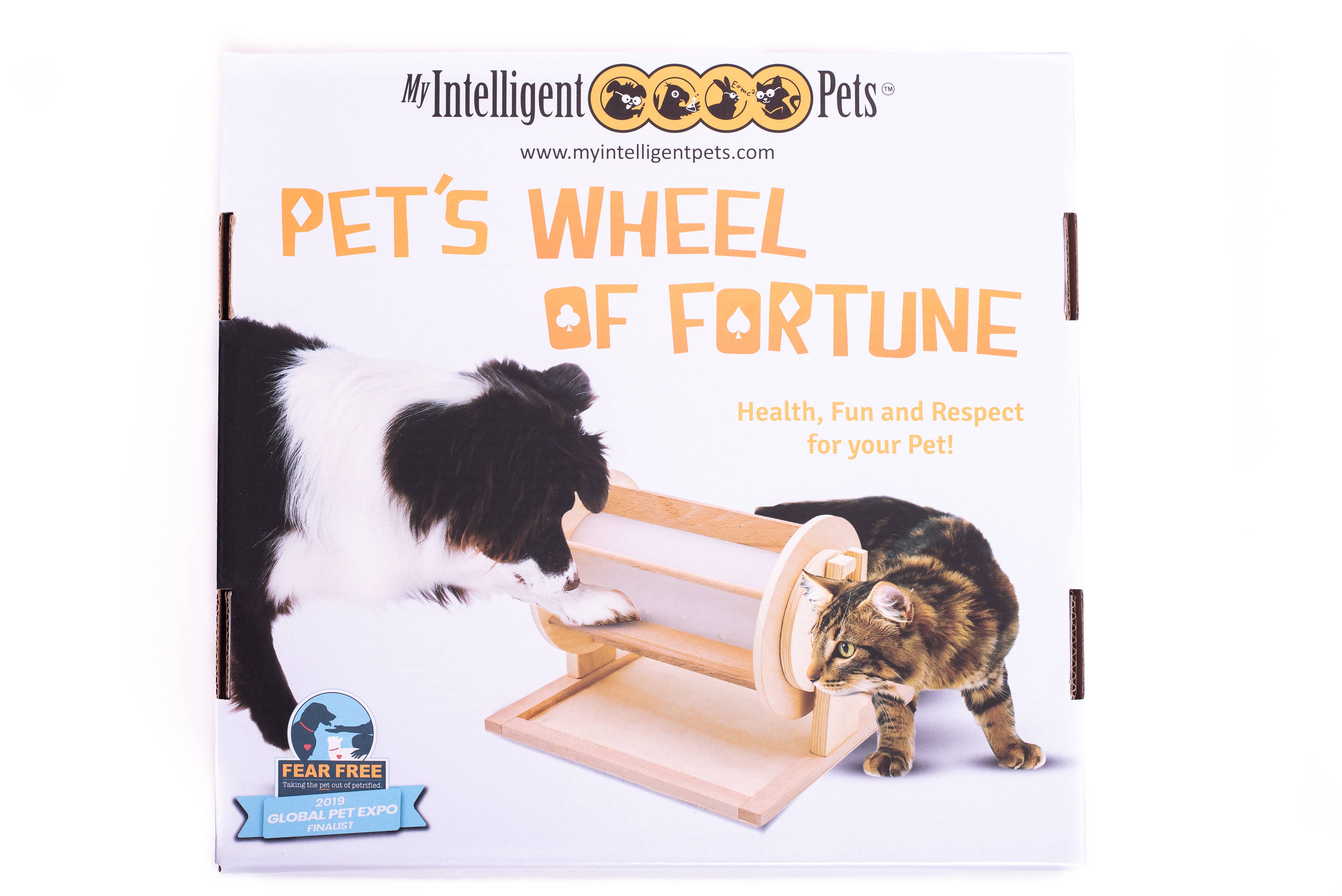My Intelligent Dogs® Lyckohjulet – intelligensspel och godisutdelare för hundar