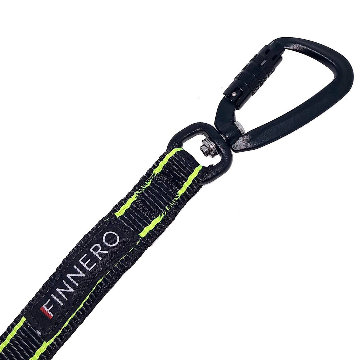 FINNERO POWER – Elastiskt hundkoppel med ryckdämpning och kontrollhandtag