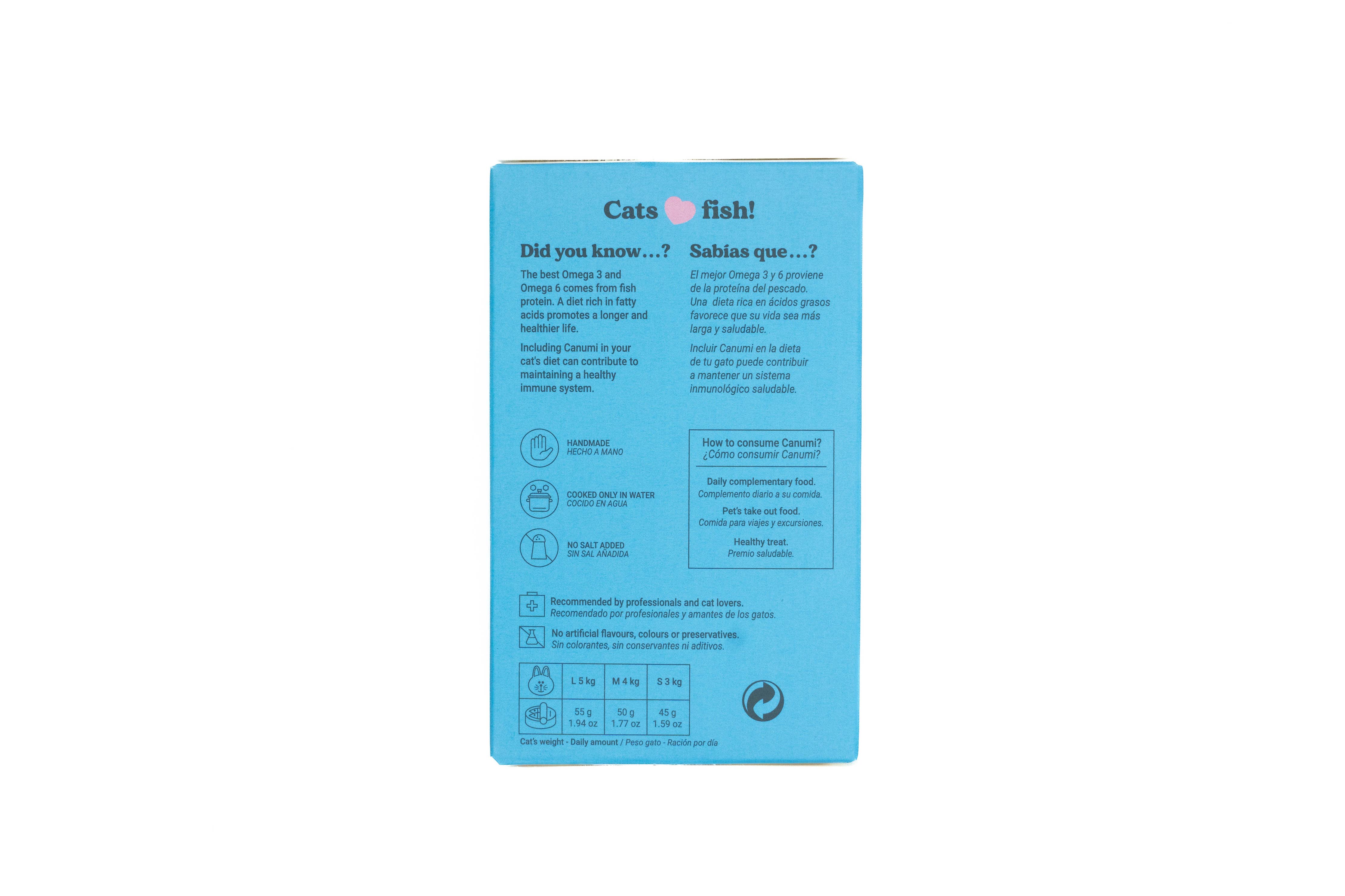 Naturliga Makrillfiléer 120 g – för hund och katt