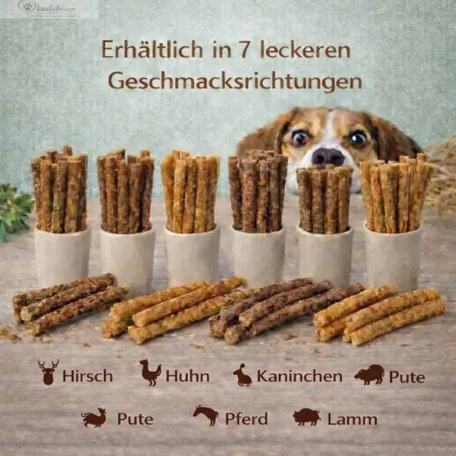 Premium sticks häst 200 g – mjuka träningssticks med häst | monoprotein
