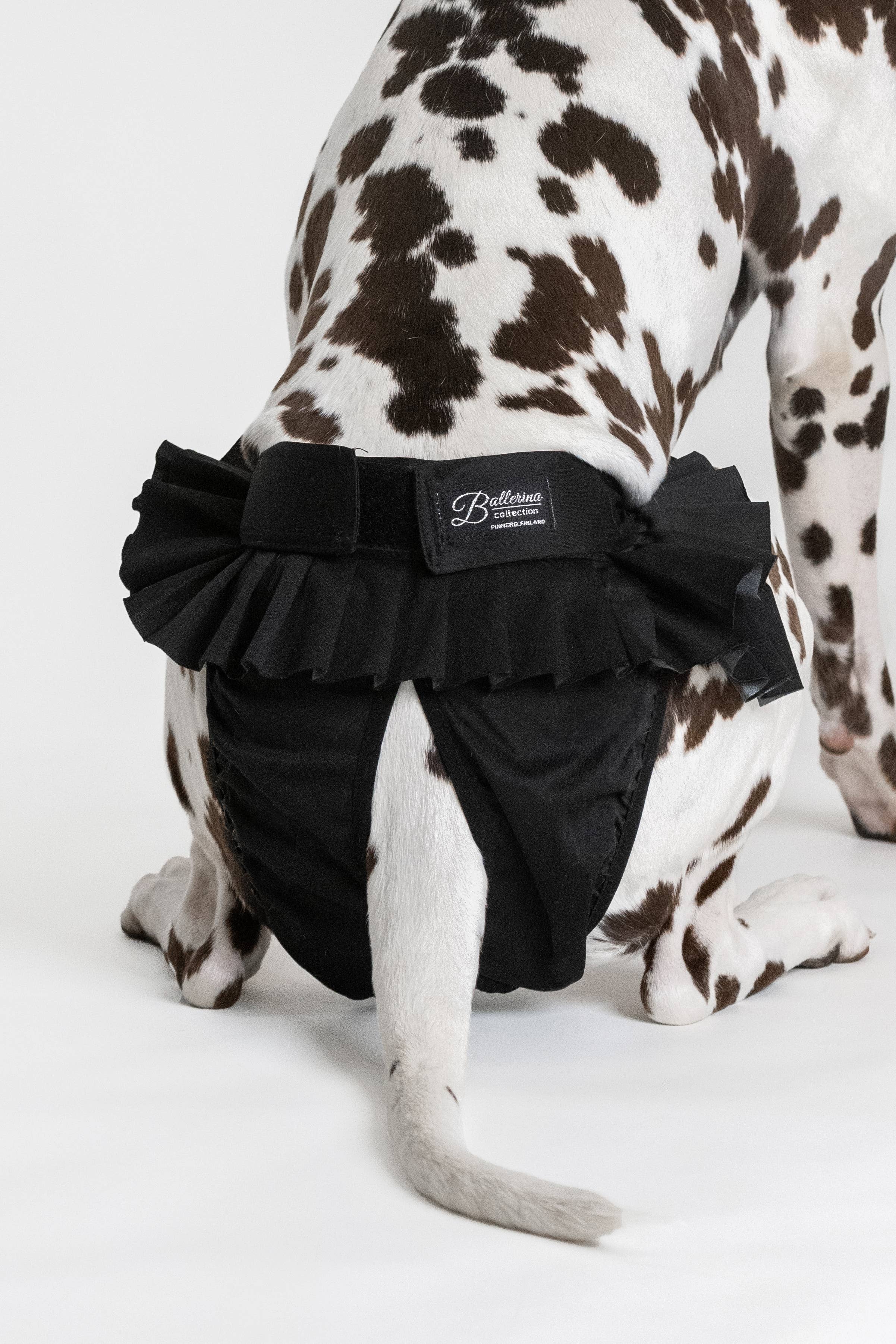FINNERO BALLERINA Hundhygienbyxor – Rosa | Tvättbara tikskydd