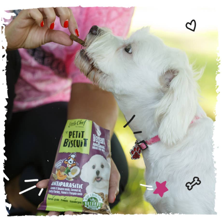 Little Chef Petit Biscuit – Glutenfritt & veganskt hundgodis 100 g