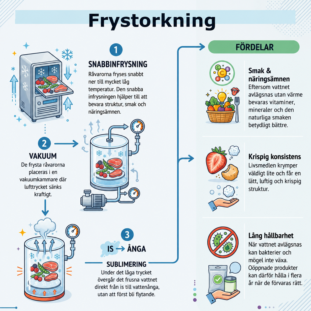 Frystorkade grönlandsräkor för hundar & katter