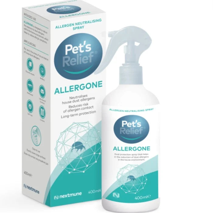 Pet’s Relief Allergone Spray – mot kvalster i hemmet | 400 ml