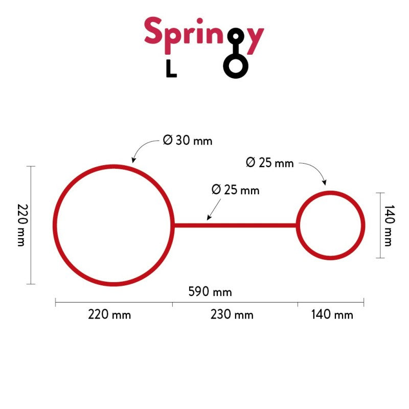 Springy – Originalet från Italien | Premium springpole-leksak Large